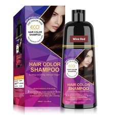 400ML Hair Color Shampoo for Grey Hair Upgraded Formula Herbal for Women  Men