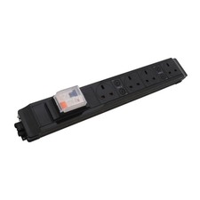  Untertischsteckdose 16A RCBO 6x einzeln abgesichert UK GST unter Schreibtisch Pow