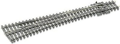 Peco N Code 80 Large Left Hand Turnout w/Electified Frog - Model Train Track