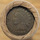 OLD BANK ROLL~UNSEARCHED~I. H. ENDS 1884 (Tough Date) & 1895 VG+