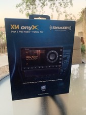 SIRIUS XM Satellite Radio Onyx XDNX1V1 Dock Play Radio Vehicle Kit