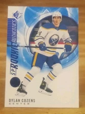 2020-21 SP Blue RC Dylan Cozens Buffalo Sabres
