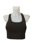 Girlfriend Collective Women's Sports Bra Cocoa Bean Racerback Wicking Paloma New