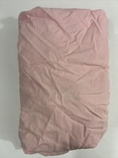 Baby Connection Fitted Sheet 200 Thread Count 100 Cotton Pink Used