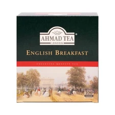 Ahmad Tea English Breakfast Tea Bags 100 Count Bold Smooth Flavor Caffeinated