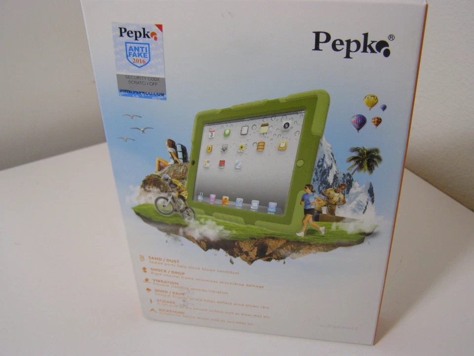 Pepkoo iPad Mini Case Plastic Kid Proof Extreme Duty Dual Protective Back Cover - Image 4 of 4