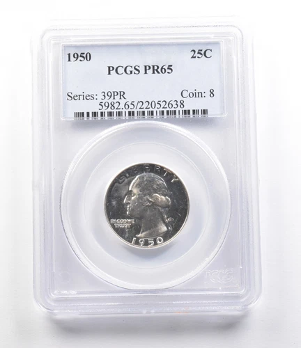 1950 Washington Quarter PR65 PCGS *2671