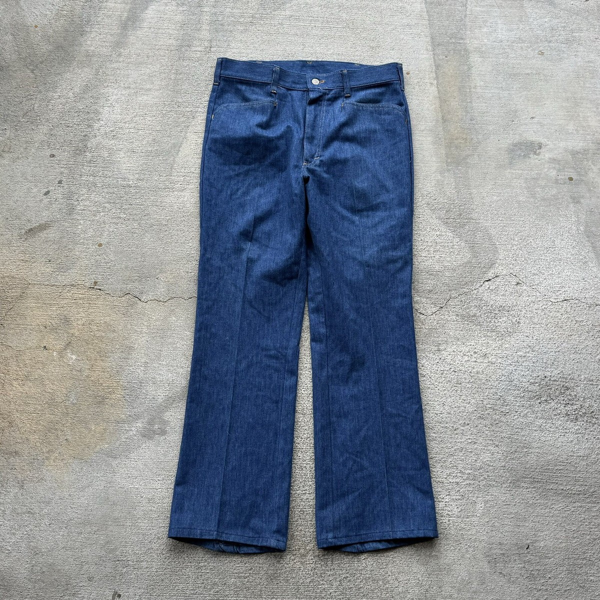 Lee 70s Vintage Denim Pants Frisko Jeans Blue Size W33 L30 Lee 70s Vintage Denim Pants Frisko Jeans Blue Size W33 L30
