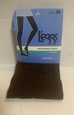 L  Eggs Microfiber Tights Brown Opaque Size B