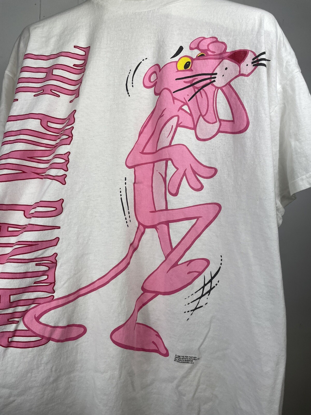 Rare Vintage 1996 College Ware Men’s Pink Panther T S… Gem