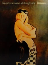 Carroll Shelby "The Right Parts" Pin-Up Metal Sign