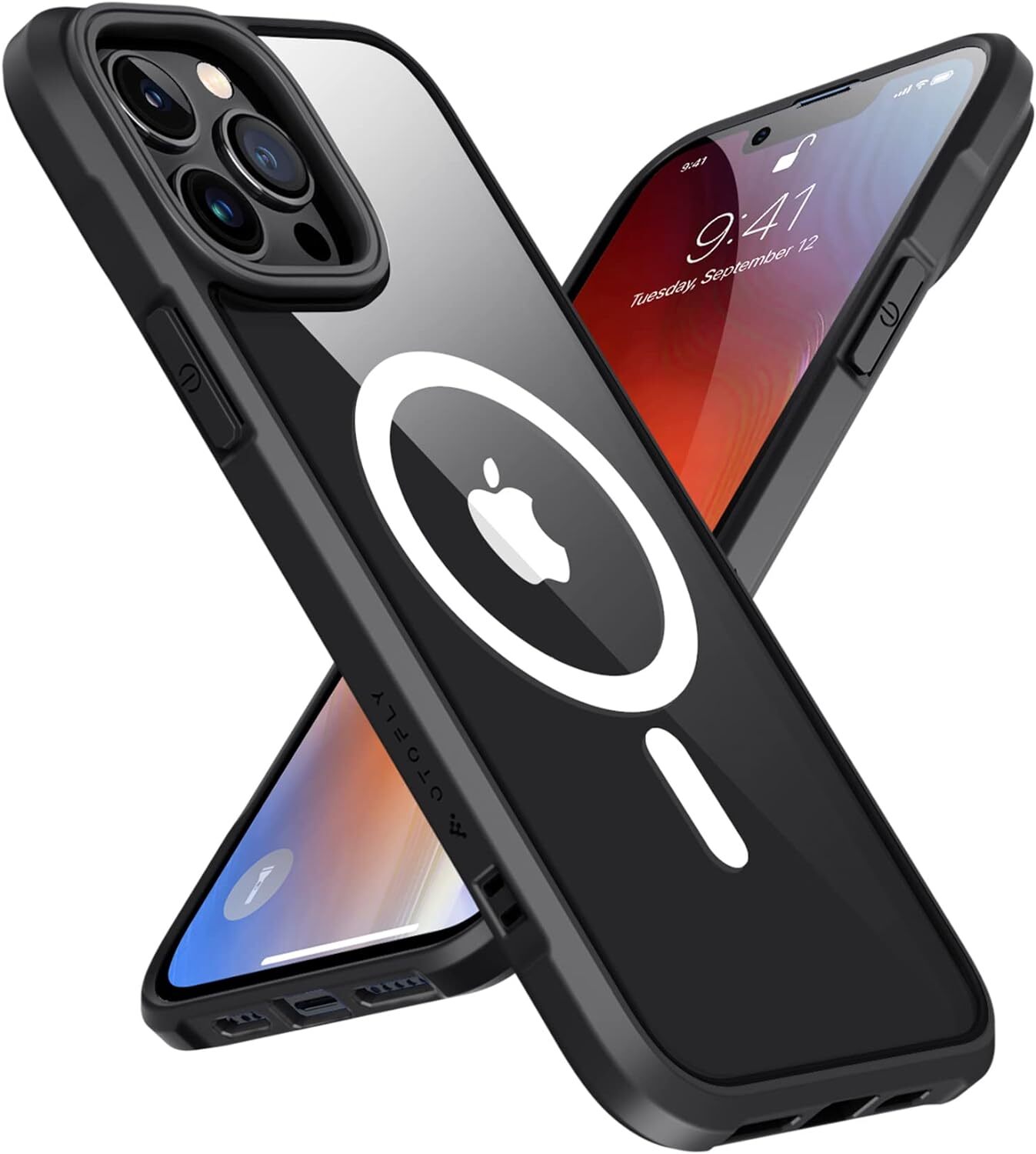 Magnetic Case Designed for iPhone 13 Pro Max Case [ Compatible with MagSafe] [Ne