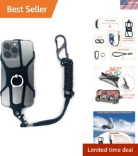 Rugged Silicone Phone Holder - Ultimate Fishing Tether for All Smartphones