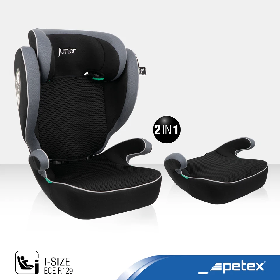 Car child seat car seat i-size R129, 100-150 cm, height adjustable, basic | Petex - Image 2 of 4