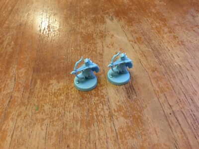 Heroquest 2 x Elfenbogenschützen Miniaturen - neu - ab 2022 Magier des Spiegels