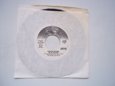 POINTER SISTERS - I'm So Excited (Mono / Stereo) 45 RPM 7'' Record 1982 PLANET