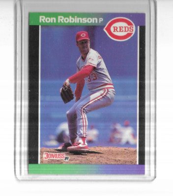 1989 Donruss #308 Ron Robinson Cincinnati Reds | eBay
