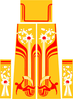 Bally Strikes And Spares Pinball Machine CABINET Decal Set