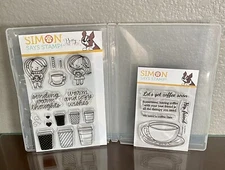 Simon Says Stamp Coffee Friends Clear Stamps 2 Sets