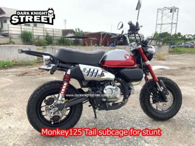 HONDA Z125 MONKEY 2018-22 SUBCAGE BLACK TAIL BAR CRASH CAGE