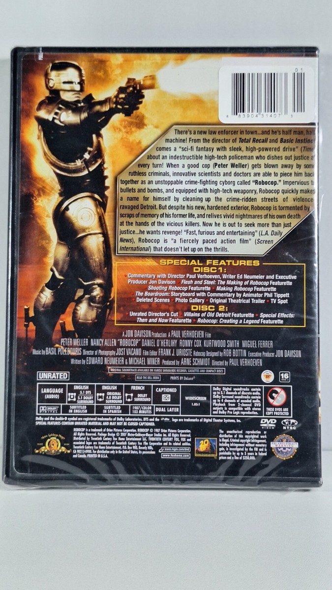 Robocop (1987) 20th Anniversary Collector's Edition - 2007 2