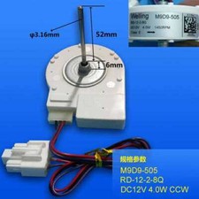 Ventilador Motor ZWF-02-4 M9D9-505 DC12V DC Ventilador para Samsung y otros refrigeradores 1 pieza