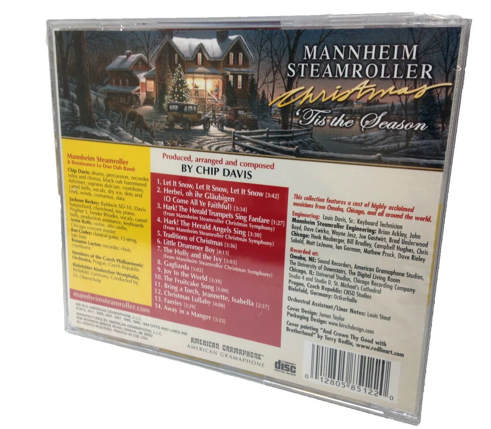 MANNHEIM STEAMROLLER Christmas Tis The Season CD (2012) NEW Foto 2 de 2