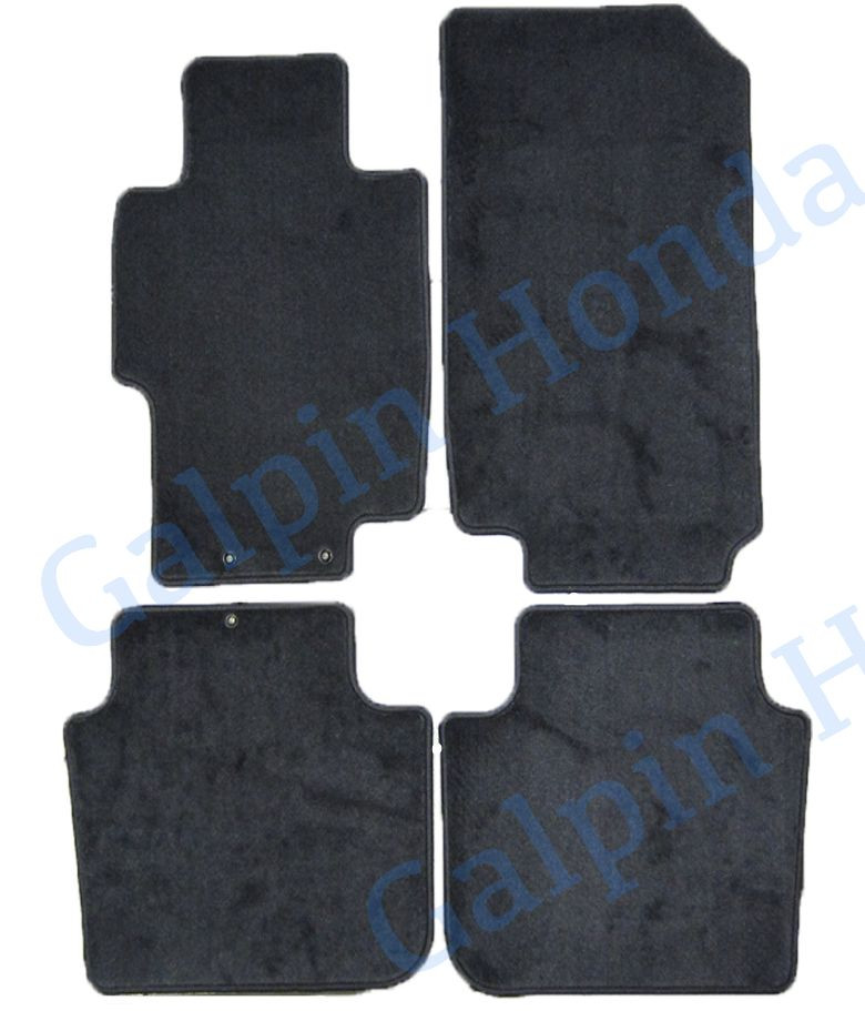 Genuine OEM Honda Accord Sedan Black Floor Mat Set 2003-2007
