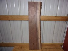 1 PC WALNUT LUMBER WOOD KILN DRIED BOARD 34 3/8"X 9"X 15/16" LOT 1586V FLAT