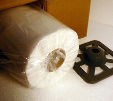 Leinwand Auf Rolle – Baumwollmischung Weiß, 2 M Lang (0,58 M Breit) | Für Öl- & Acrylmalerei | Mehrfach Grundiert & Knotenfrei