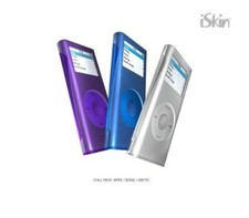 Collector Chill Pack iSkin iPod Nano 2G / Clear Blue Purple / Viper Sonic Arctic