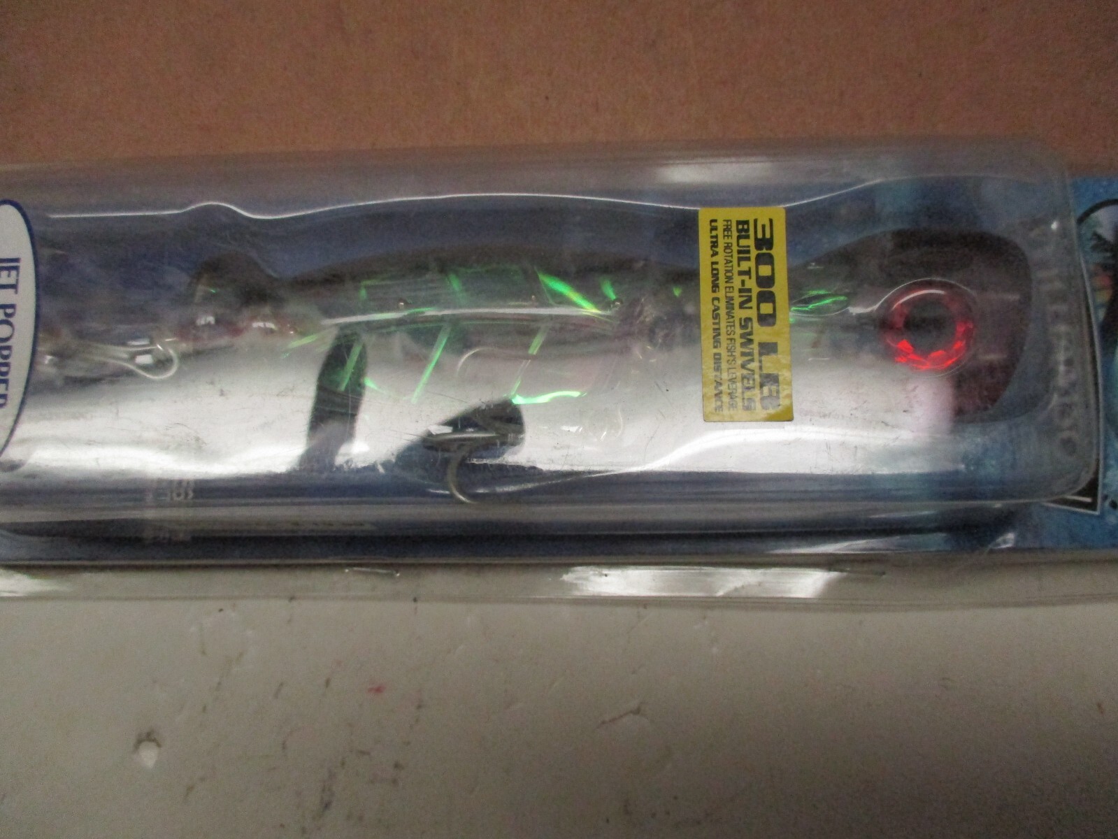 VINTAGE TUNA LURES Williamson Jet Popper Size- 7' IN. ** NOS ***120 gr** - Image 5
