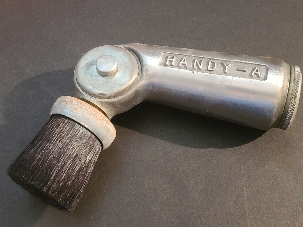 Ancienne Machine à Pochoir IDEAL Co HANDY-A BRUSHS – Lettres Et Chiffres Vintage, Fabriquée Aux USA