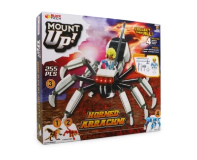 Block Tech Horned Arrachni 255 Pieces Mount Up Compatible With Other Brands NEW!