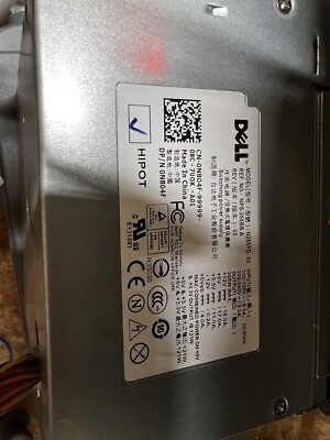 Alimentation PC DELL H255PD-00 255W ATX - 4 Connecteurs SATA, Occasion Fonctionnelle, 220-230V