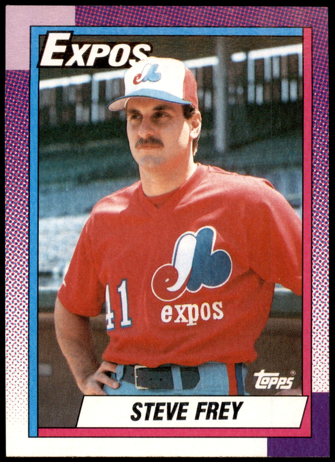 Steve Frey #91 1990 Topps