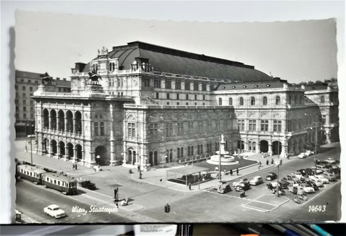 2 Austria 1.50 S and 30G Stamps, Circa 1950’s.  Vienna State Opera Postcard 1961 - Picture 5 of 6