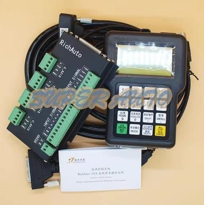 1Set New RichAuto A11E 3-Axis CNC Motion Control System DSP Handle Controller