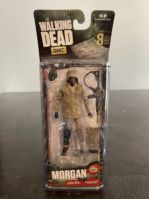 NEW! AMC The Walking Dead Series 8 MORGAN Action Figure McFarlane Vintage 2015