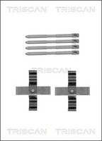Triscan ZubehöRsatz Scheibenbremsbelag 8105 111624 FüR BMW 1Er E81 E88 E87 E82