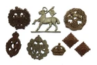 Small Lot of British Army WW2 Plastic Economy Badges #17