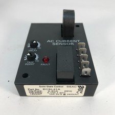SSAC ECSL41A 0312 Solid State Current Sensor Trip Relay 120VAC 2-20A 0.150-7 Sec