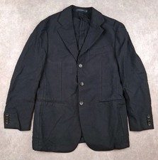 Suitsupply Havana Jetted Slim Blazer Men 38S Navy Blue 100 Lanificio Rogna Wool