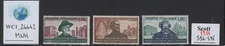 WC1_24442.ITALY (REPUBLIC). 1951 ANNIV. VERDI DEATH set. Sc. 594-596. MNH