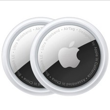 Image of Genuine Apple AirTag 2 Pack|Brand New + Sealed| Tracker,key| No Box + Free Cases