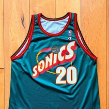 Gary PAYTon, Seattle SuperSonics, Champion NBA Wendetrikot, Gr. 52 (XXL)