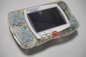 WonderSwan Color console pure crystal  boxed Excellent Japan system US Seller