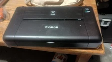 Canon PIXMA iP110 Wireless Mobile Printer w/ Case, Cords, Inks, Manuals