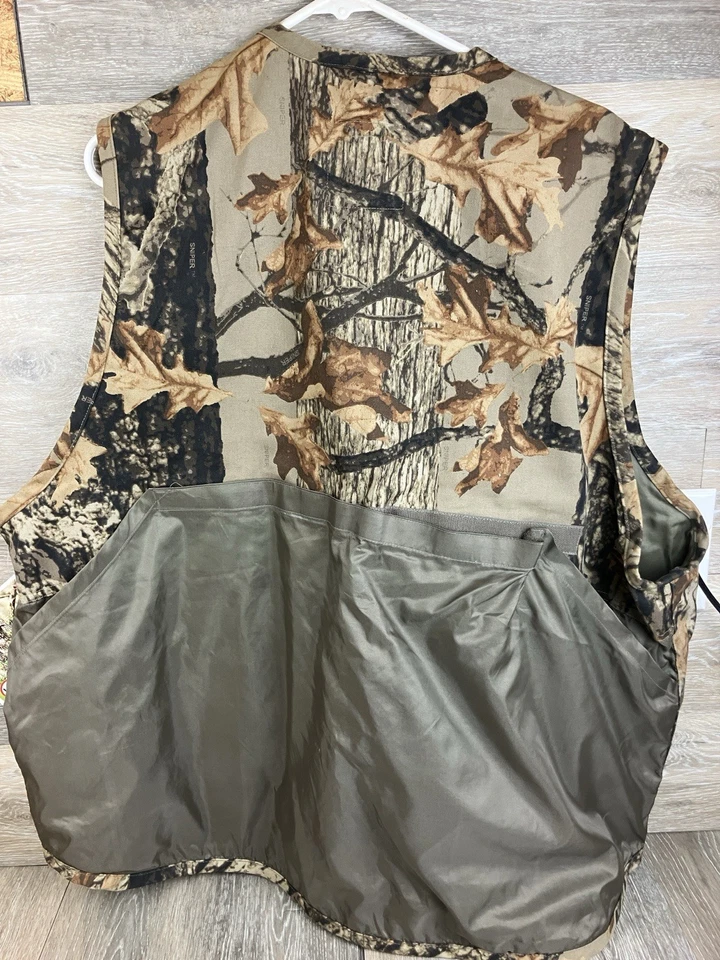 north west territory XXL deluxe hunting vest sniper brown camouflage - Image 3 of 4