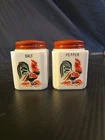 Vintage Milkglass McKee Tipp City  Salt And Pepper Shakers